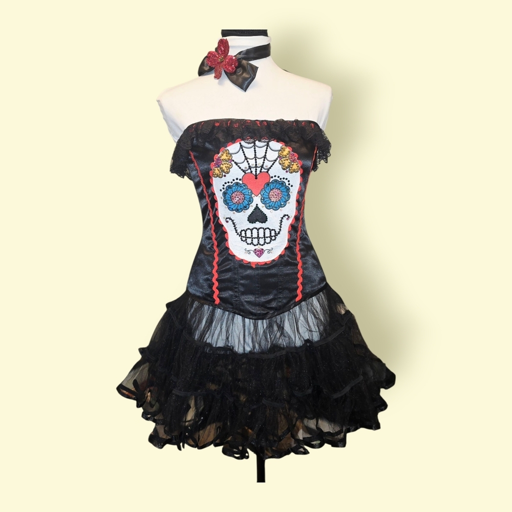 Sugar Skull  Costume & Accessories